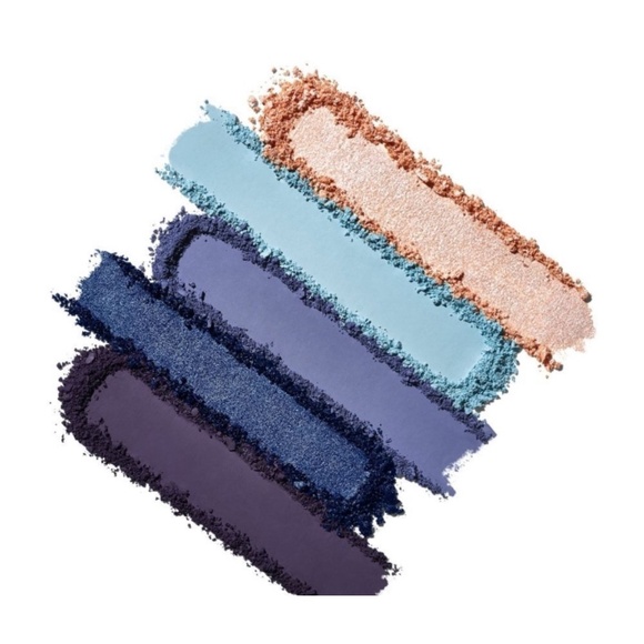 Morphe 2 Ready in 5 Eyeshadow Palette - OCEAN DRIVE Blues Sand Shimmer Matte NEW - Picture 7 of 9